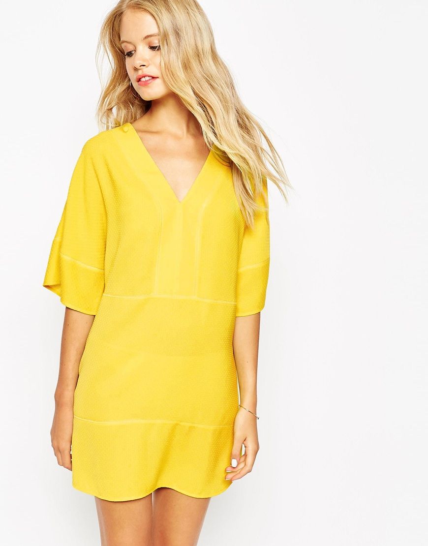 ASOS - Robe tunique surpiqu?�e - Asos - Pickture