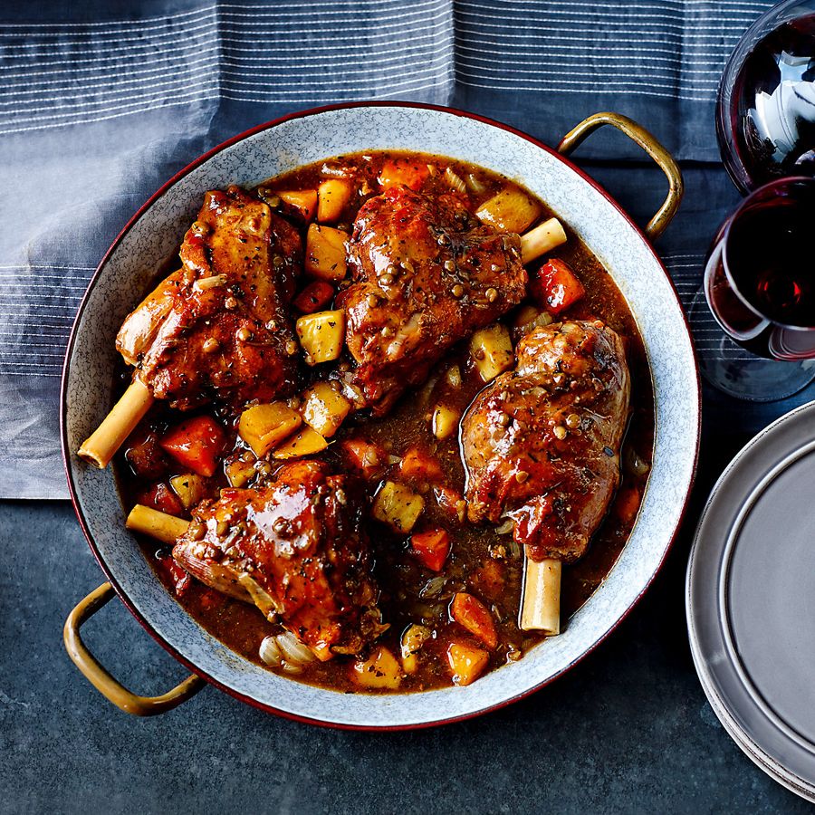 M&amp;S Slow-Cooked Lamb Shanks with Honey-Roasted - Pickture