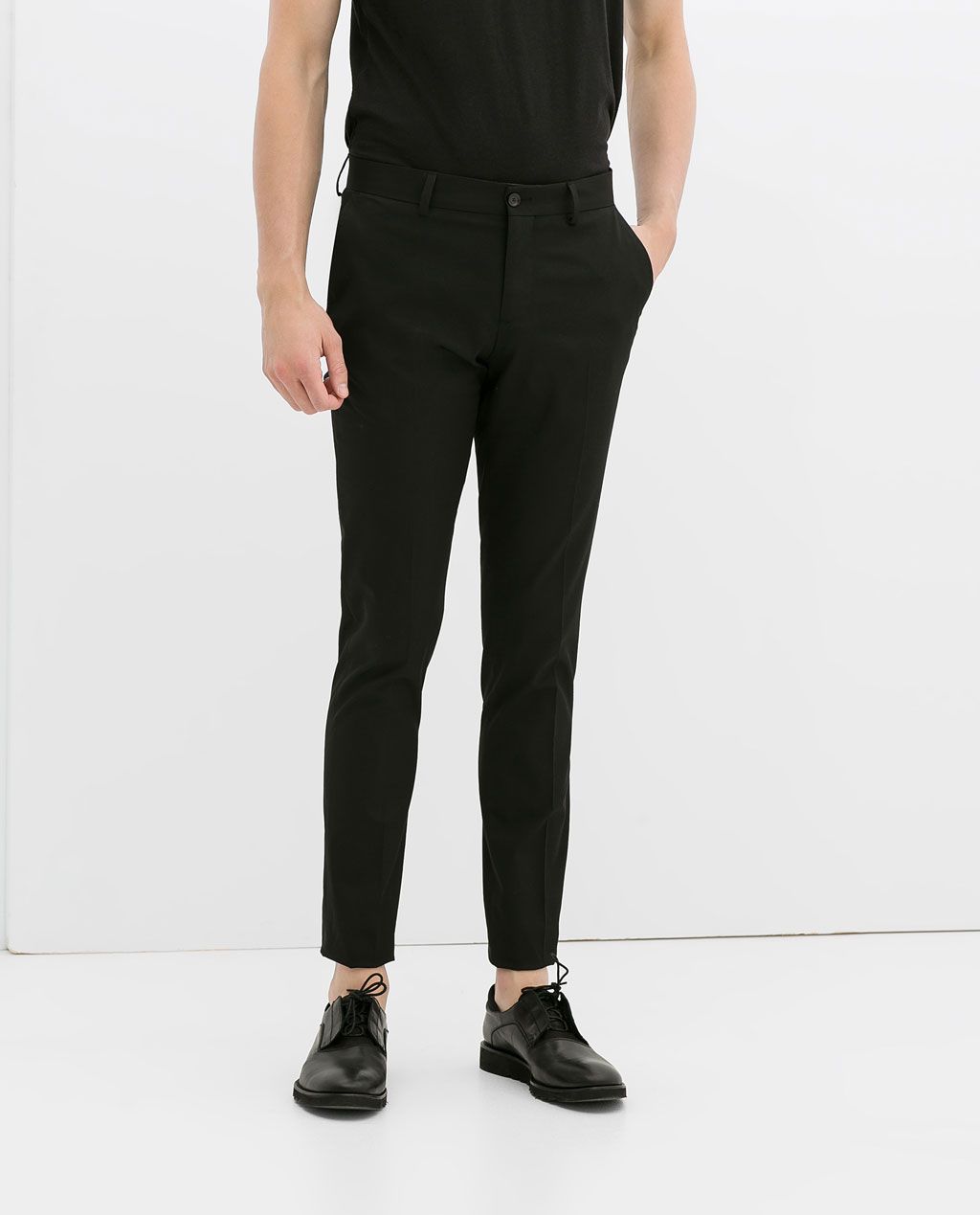 Pantalon Homme Noir - Zara - Pickture